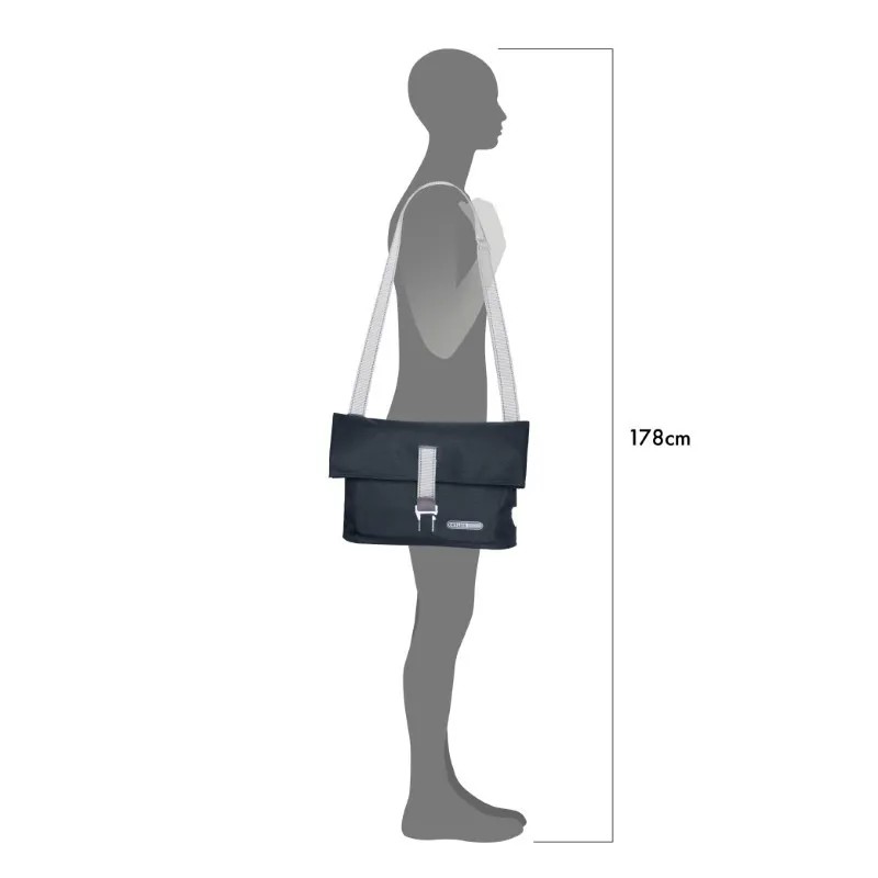 Ortlieb Twin-City Urban Pannier Bag in Blue-1